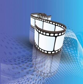 动感电影胶卷图片