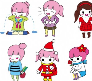 卡通儿童孩子小孩动画图片